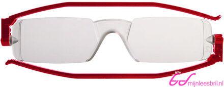 Leesbril Nannini compact opvouwbaar +1.00 Rood