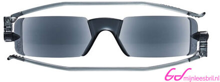 Leesbril Nannini compact opvouwbaar +2.50 Zwart