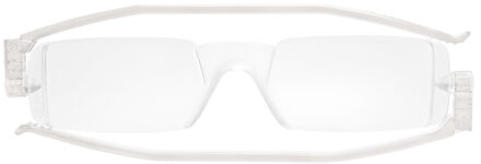 Leesbril Nannini compact opvouwbaar transparant +3.00