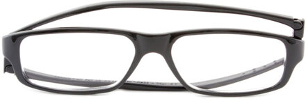 Leesbril Nannini Newfold opvouwbaar 506 zwart +2.50