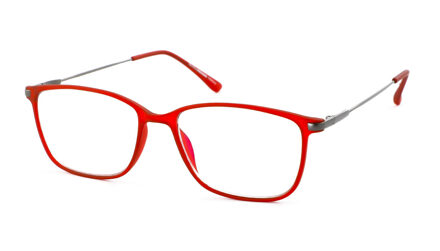 Leesbril Ofar Office Multifocaal CF0002C rood met blauwlicht filter +1.00