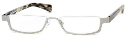 Leesbril Peek Performer 2144 H1 mat zilver/grijs +1.00