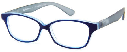 Leesbril Readloop Cauris 2604-03 blauw/grijs +1.00