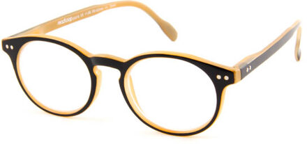 Leesbril Readloop Tradition 2601-03 zwart/beige +1.00