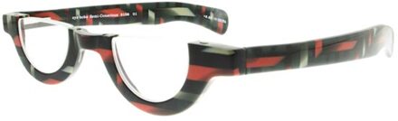 Leesbril Semi-Conscious 2159 01 zwart/rood