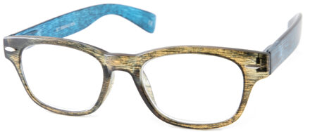 Leesbril talba hip blauw bruin 1651 +2.50
