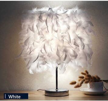 Leesvoer Zitkamer Hart Vorm Veer Kristallen Tafel Lamp Licht e27 Schakelaar Oogbescherming Bureaulamp