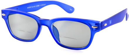 Leeszonnebril INY Woody Bifocaal G13800 blauw +1.00