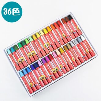 Leeuw Kinderen Oliepastels Kleurpotloden Art Kleurpotloden Graffiti Penselen Schilderen Wasbare Oliepastels Veiligheid Oliepastels Set 36 kleuren