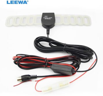 LEEWA Auto IEC Actieve antenne met ingebouwde versterker voor digitale TV # CA954
