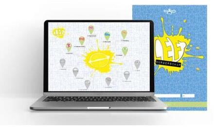 LEF Burgerschap UITGEBREID, LL jaarlicentie, 12 thema's + boek deel 2 -  Eline Katerberg (ISBN: 9789493370029)