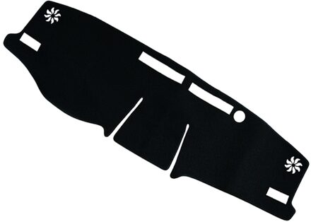 Left Hand Drive Anti-Slip Dashboard Cover Dash Mat Zonnescherm Pad Zwart Polyester Fit Voor Toyota RAV4