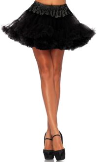 Leg Avenue Korte zwarte petticoat/tutu voor dames