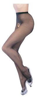 Leg Avenue Peek-a-boo Panty - zwart - one size