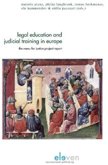 Legal education and judicial training in Europe - eBook Boom uitgevers Den Haag (9460947522)