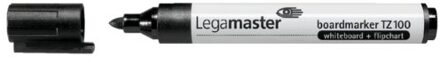 Legamaster Viltstift Legamaster TZ100 whiteboard rond zwart 1.5-3mm