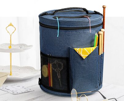 Lege Breien Garen Opbergtas Voor Haaknaalden Breinaalden Draad Wol Houder Naaien Kit Breien Opbergtas