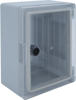 Lege Groepenkast - 280x210x130mm - Velvalux Panoboxpro - Transparant Deksel - Installatiekast - Kunststofkast - Waterdicht IP65