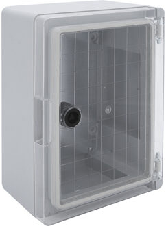 Lege Groepenkast - 330x250x130mm - Velvalux Panoboxpro - Transparant Deksel - Installatiekast - Kunststofkast - Waterdicht IP65