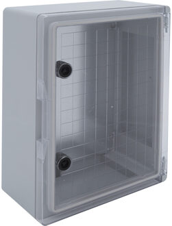 Lege Groepenkast - 400x300x165mm - Velvalux Panoboxpro - Transparant Deksel - Installatiekast - Kunststofkast - Waterdicht IP65