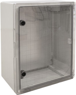 Lege Groepenkast - 500x400x245mm - Velvalux Panoboxpro - Transparant Deksel - Installatiekast - Kunststofkast - Waterdicht IP65