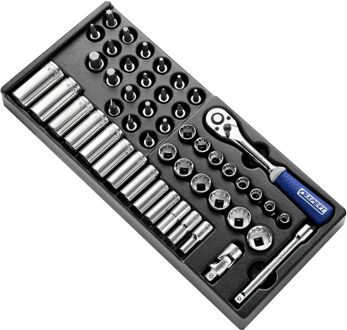 Lege Inlay voor Module met Doppen en Hulpstukken | 3/8" E031821 - E031822