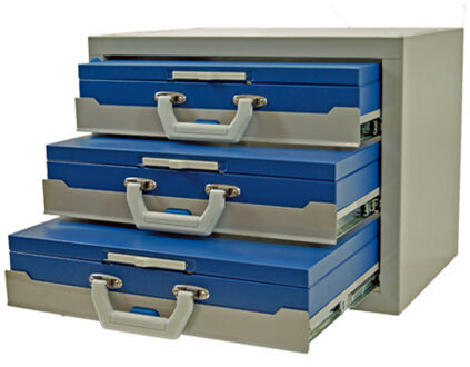 LEGE KAST VOOR STALEN KOFFERS - 3X66 MM - 2195363704