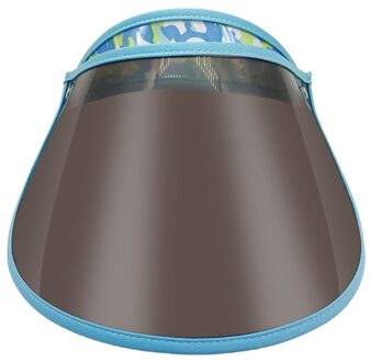 Lege Top Hoed Plastic Unisex Zomer Zonneklep Uv-bescherming Casual Transparante Zonnebrandcrème Fiets Cap Zonnehoed Fietsen Apparatuur 06