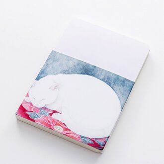 Lege Vintage Schetsboek Dagboek Tekening Schilderen 80 Sheet Leuke Kat Notebook Papier Schets Boek Kantoor Schoolbenodigdheden Sleeping