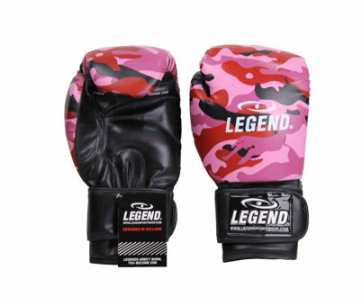 Legend Bokshandschoenen Powerfit & Protect Roze Maat 10