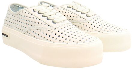 Legend Platform Portal Dames Witte Schoenen