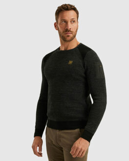 Legend Pme trui ronde hals Zwart - M
