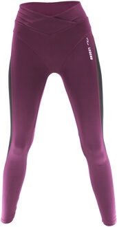 Legend pro quality dry-fit sportlegging purple Paars
