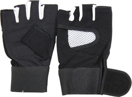 Legend Sports Fitness Handschoen Legend Mesh Zwart/wit