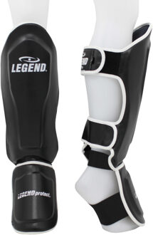 Legend Sports Scheenbeschermers Legend Best Zwart/wit Maat S