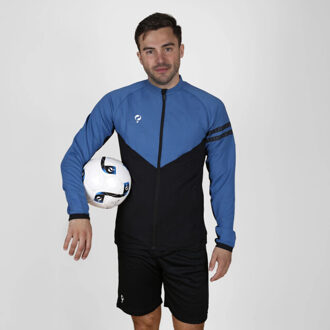 Legend trainingsjack blauw/zwart - maat M Veelkleurig