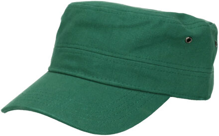 Leger/army pet - volwassenen - groen - Militairy cap
