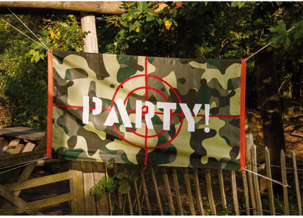 Leger Party Vlag 90cm