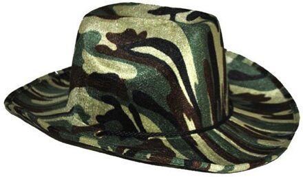 Legerhoed cowboy camouflage Multikleur - Print
