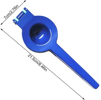 Legering Citrusvruchten Squeezer Oranje Hand Handmatige Juicer Keuken Gereedschap Citroen Juicer Oranje Queezer Sap Fruit Drukken blauw