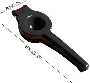 Legering Citrusvruchten Squeezer Oranje Hand Handmatige Juicer Keuken Gereedschap Citroen Juicer Oranje Queezer Sap Fruit Drukken rood
