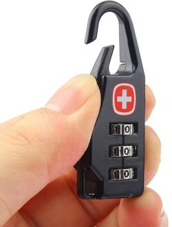 Legering Combinatie Code Number Lock Hangslot Mini Veilig Bagage Lock Voor Rits Tas Rugzak Handtas Ladeblok