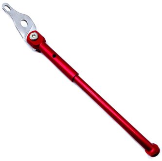 Legering Fiets Kickstand 16-Inch 349 Parking Stand Voor Brompton Snoeken 3 Zestig Trifold Achteras Kick stand rood