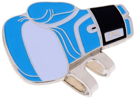 Legering Golfbal Marker Clip Hoed Golf Accessoire Decor Vetement blauw
