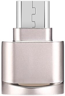 Legering USB 3.1 Mirco USB Micro SD TF Kaartlezer OTG Adapter voor Android Telefoons O.19 Goud
