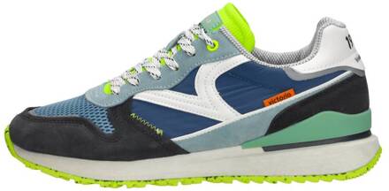 Leggera Sneakers Heren blauw - off white - zwart - groen - 41