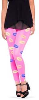 Legging Lips Pink Multikleur