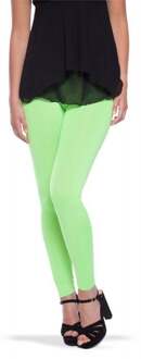 Legging Neon Dames Polyester Groen Maat One-size