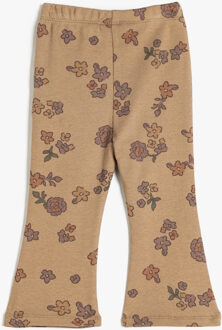 LEGGINGS Normale taille Flare Legging Bruin