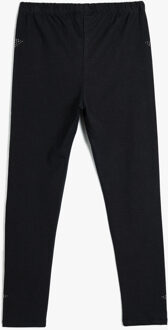 LEGGINGS Normale taille Met drukwerk Legging Zwart